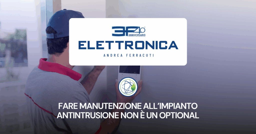 manutenzione impianto antintrusione